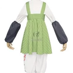 Cardcaptor Sakura Sakura Kinomoto Painter Green Cosplay Costumes 5 Cardcaptor Sakura Sakura Kinomoto Painter Green Cosplay Costumes -Anime Costumes store online zz111 3 cardcaptor sakura sakura kinomoto painter green cosplay costumes