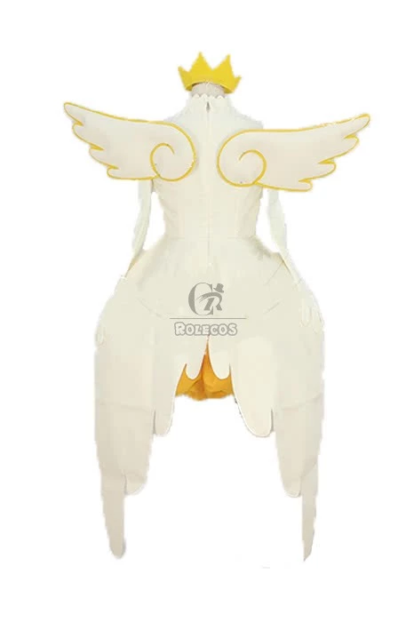 Cardcaptor Sakura Sakura Kinomoto Shapeshift Yellow Dress Cosplay Costumes - Image 3
