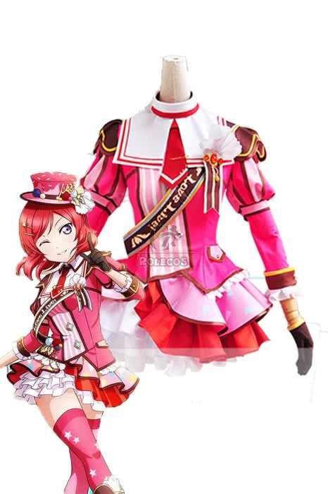 Love Live! Ice Cream Awake Maki Nishikino Anime Cosplay Costumes