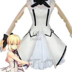 Fate/GrandOrder Saber Lily Anime Cosplay Costumes