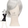Land of the Lustrous Houseki no Kuni Goshenite Short Gray Cosplay Wigs