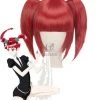 Land of the Lustrous Houseki no Kuni Red Beryl Red Three Style Cosplay Wigs