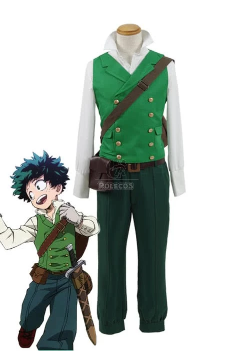 BNHA MHA Izuku Midoriya Anime Cosplay Green Costumes 1 BNHA MHA Izuku Midoriya Anime Cosplay Green Costumes