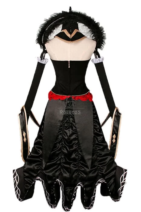 Fate/Apocrypha Assassin of Red Black Anime Cosplay Costumes 4 Fate/Apocrypha Assassin of Red Black Anime Cosplay Costumes - Image 4