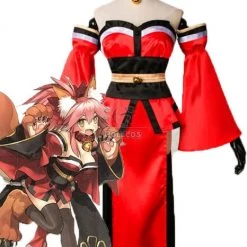 Fate Grand Order Servant Tamamo-no-Mae Cosplay Costumes