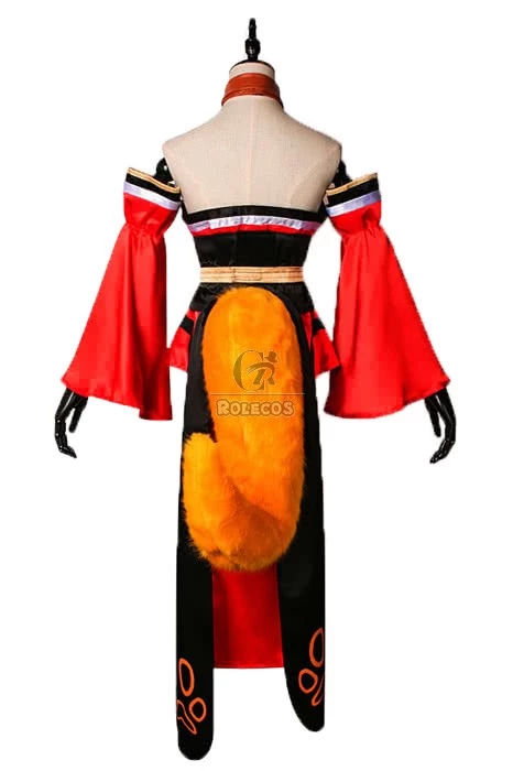Fate Grand Order Servant Tamamo-no-Mae Cosplay Costumes 3 Fate Grand Order Servant Tamamo-no-Mae Cosplay Costumes - Image 3