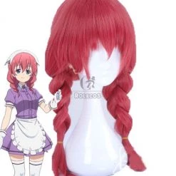 Anime Costumes store online 21 Blend S Miu Amano Red Anime Cosplay Wigs