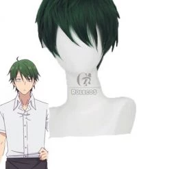 Anime Costumes store online 9 Blend S Kōyō Akizuki Green Anime Cosplay Wigs