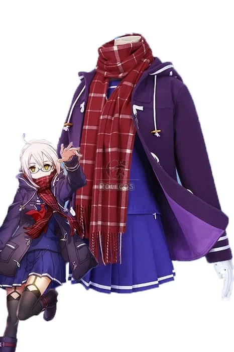 Fate/Grand Order Mysterious Heroine X Purple Cosplay Costume 1 Fate/Grand Order Mysterious Heroine X Purple Cosplay Costume